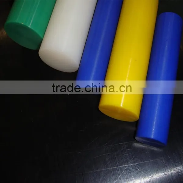 Machined Solid Customized Size Rigid Pvc Round Bar Peek Stick Welding Color Polycarbon Nylon Pvc Abs Plastic Rod photo-3