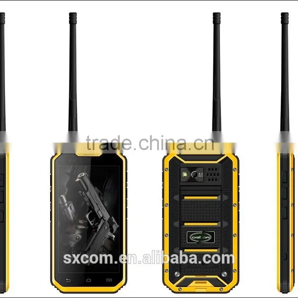 Three Anti China Mobile Phone With Walkie-talkie Waterproof Shockproof Dustproof GPS Android 4.4.2 Ip67 photo-2