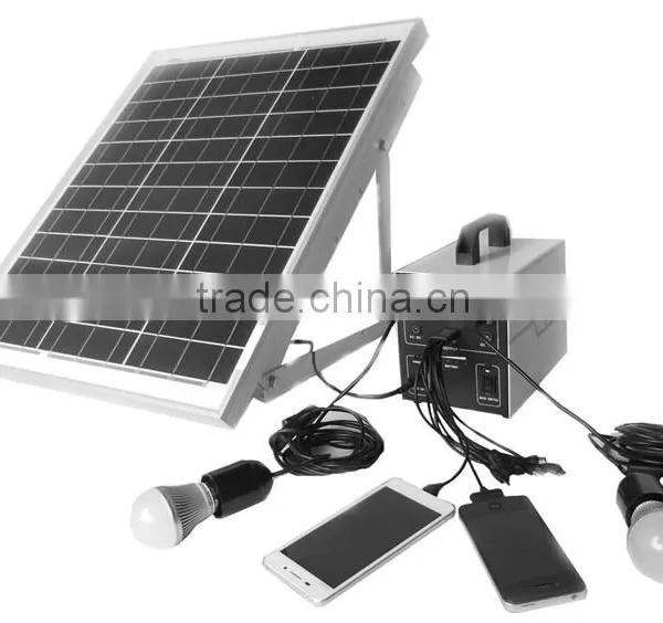 30w Mini Portable Solar Panel for Home Use ,red Flash Light,traffic Light photo-2