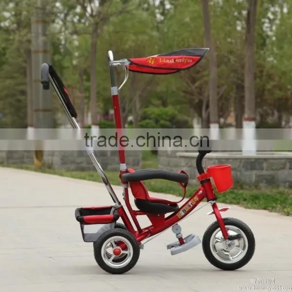 Kids Tricycle Parts With Back Seat / Kids Double Seat Tricycle / Plastic Tricycle Kids Bike