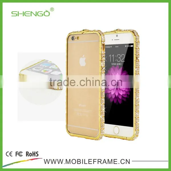 Diamond Metal Bumper Case photo-2