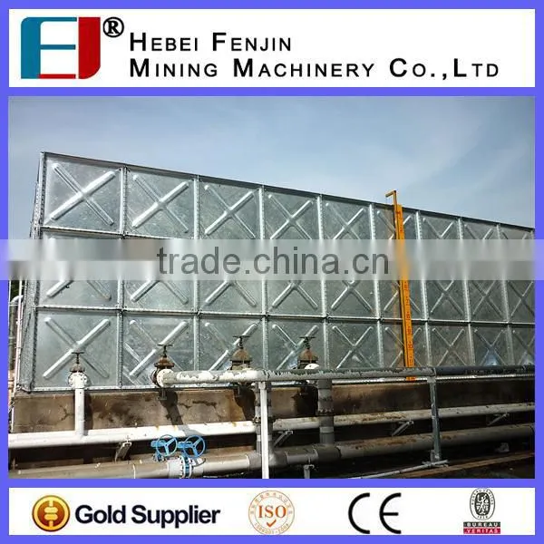 Farm Irrigation Used Pressed Steel Sectional Water Tank With Hot Dip Galvanized Accessories photo-4