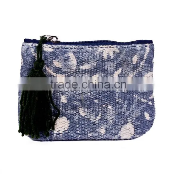 Natural Fibres Cotton Pouch