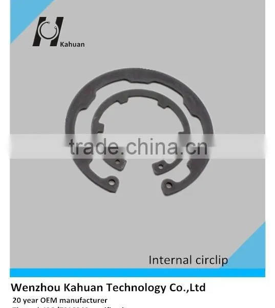 Wenzhou Factory Directly Supply All Kinds of OEM Circlips Non-standard Retaining Ring photo-3