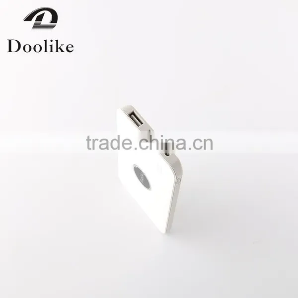 2016 Doolike Newest OEM/ODM Portable Mobile Power Bank For Phone 4000mA/6000mA/8000mA photo-3