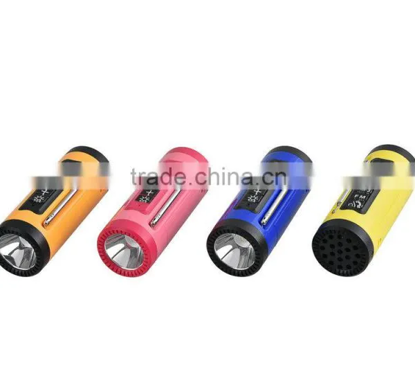 New Mp3 Phone Music Player Laptop Computer PC USB Speaker With Led Flashlight photo-5