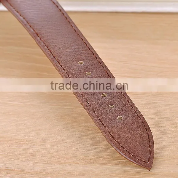 China Supplier Quartz Brown Leather Strap Sports Mens Watches photo-6