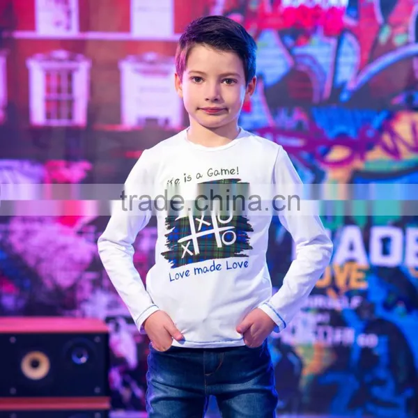 Custom Design Kids t Shirt Soft Qiality Low Moq