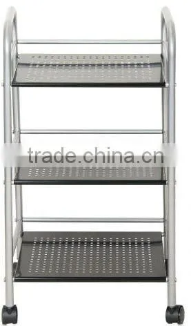 Easy Assembled 3 Tier Metal Storage Cart