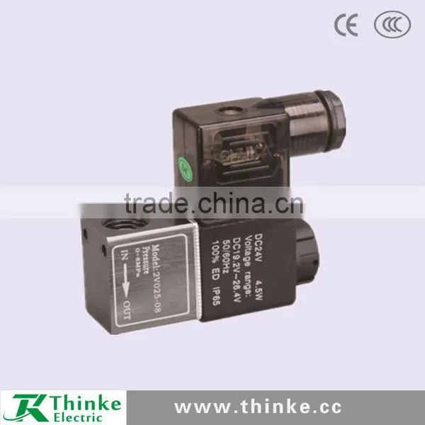 2V025-08 Series Solenoid Valve 2/2 Way Alumnium Alloy Valve photo-2