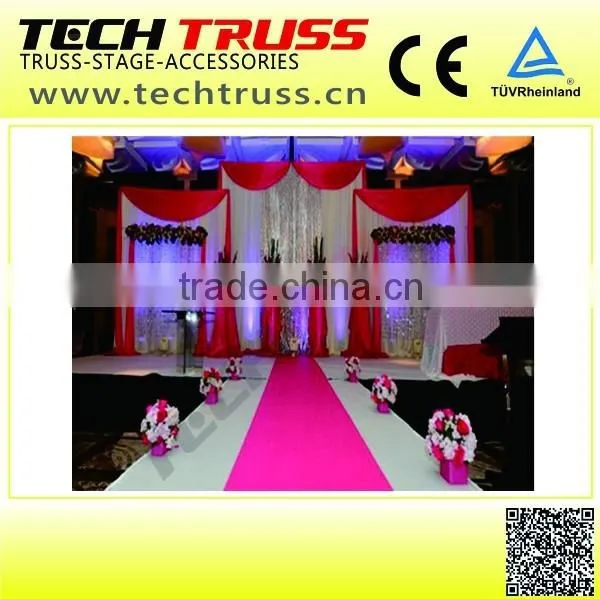 Decoration Pipe and Drape and Wedding Stage Decoration photo-3