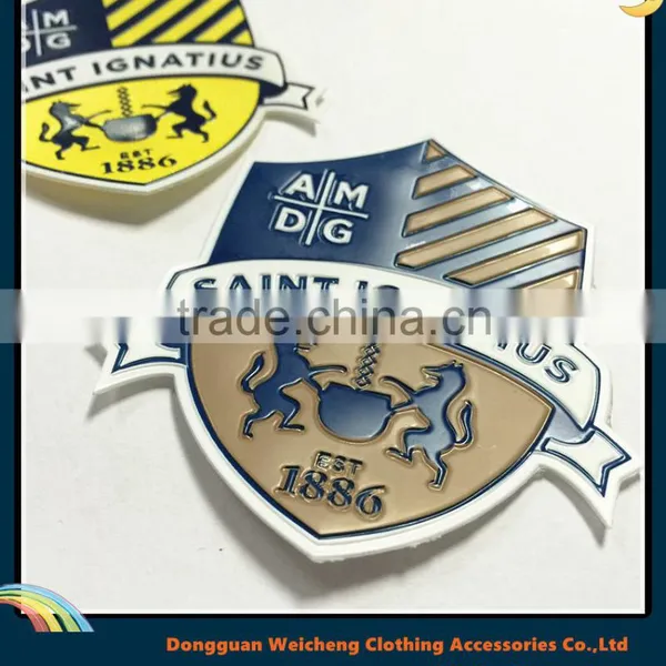Vehicle Race Clothing Acessories Custom Ferrari Lead Free Acrylic Branding Iron on Printing Patch photo-2