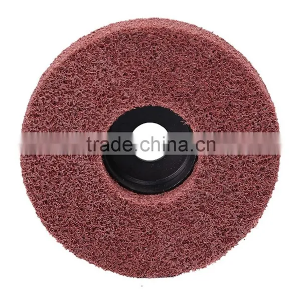 Customized Promotional Non Woven Fiber Polishing Disc photo-4