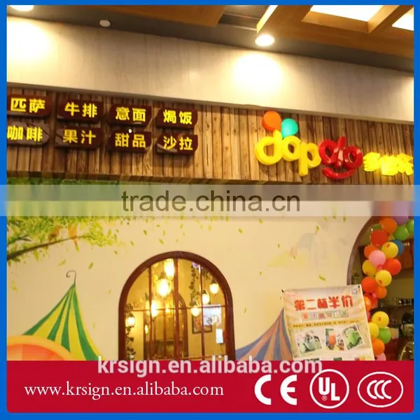 Wall Mounted High Brightness 3d Led Acrylic Letter Signs Holder photo-3
