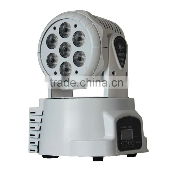 7*8w RGBW 4in1 LED Wash Light Mini Moving Head Light DMX512 Stage Light photo-2