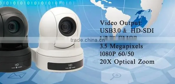 HD 1080P Website Video Conference Camera With RJ-45 USB3.0 Rs-232 Rs-485 Interface photo-3
