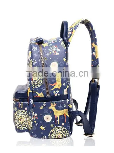 Customized Korean Style Backpack With Computer Layer for Younger photo-3