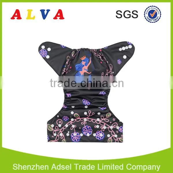 Eco-friendly Alva Reusable and Washable Baby Cloth Diaper Manufacturers photo-4