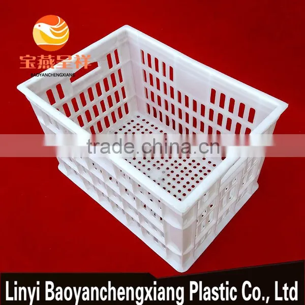 510x350x300mm Turnover Pear Plastic Basket for Transportation photo-2