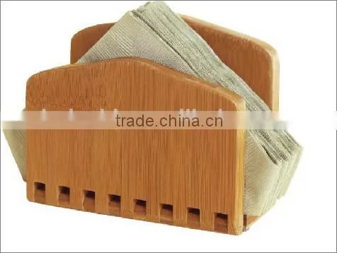 Bamboo Paper Holder/tissue Holder photo-3