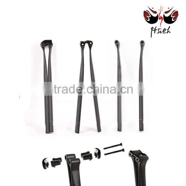 Adjustable Seat Post Carbon 3k for Bike Saddle photo-5