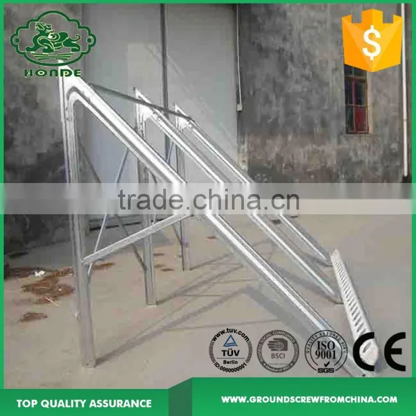 Aluminium Solar Roof Mounting Brackets Frame