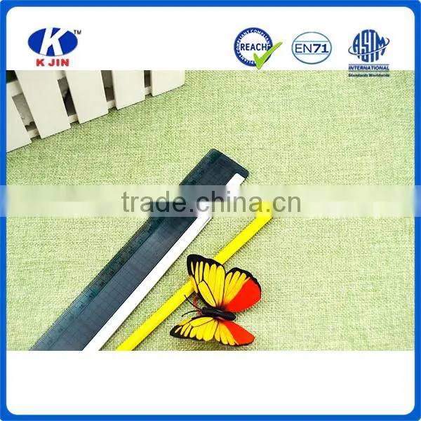 New Products Actual Size 30cm Blue ps Ruler for Kids School and Office Supplies photo-4