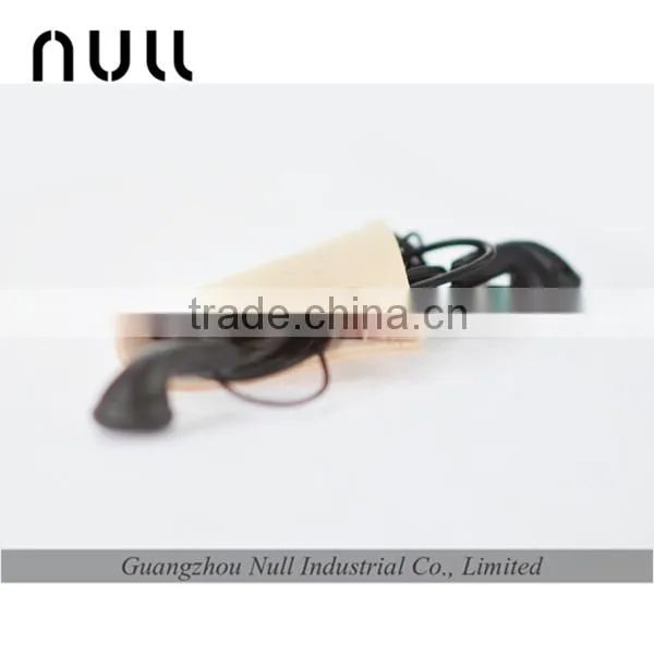 Small and Cute Vegetable Tanning Leather Earphone Storage Holders photo-6