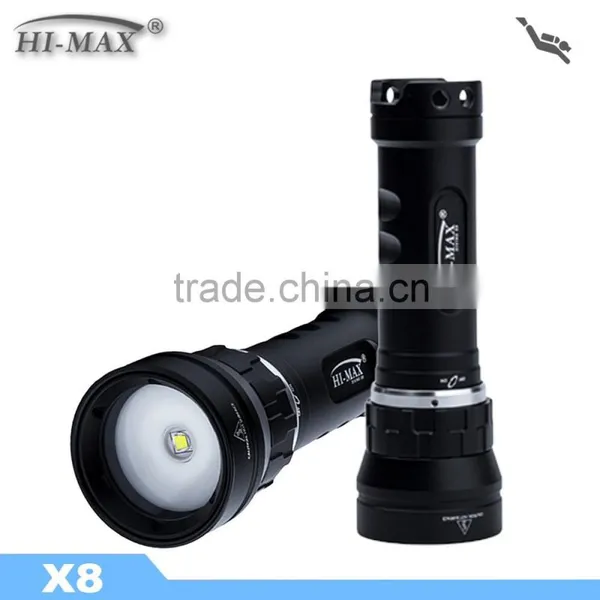 Hi-max Diving Photo & Video Light Led Wide Beam 120 Magnetic Switch Diving Video Light photo-2