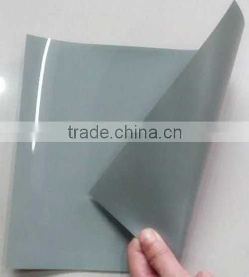 UV Coating High Gloss Gray Anti-scratch PVC Foil