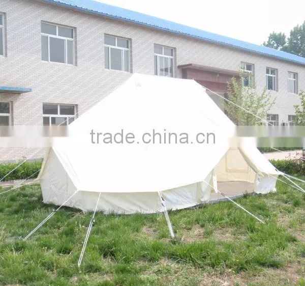 6x4M Double Roofs Emperor Twin Bell Tent With 100%cotton Canvas photo-2
