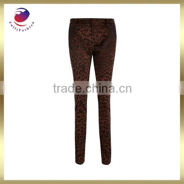 Leopard Casual Pants