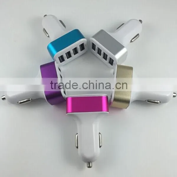 Shenzhen Factory New Design Wholesale 4 Port USB Car Charger photo-5
