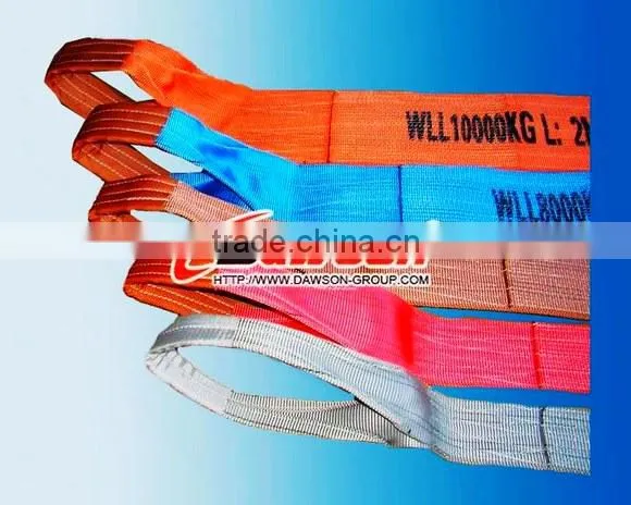 Heavy Duty Dawson Polyester Webbing Sling Transport Lifting Belt photo-3