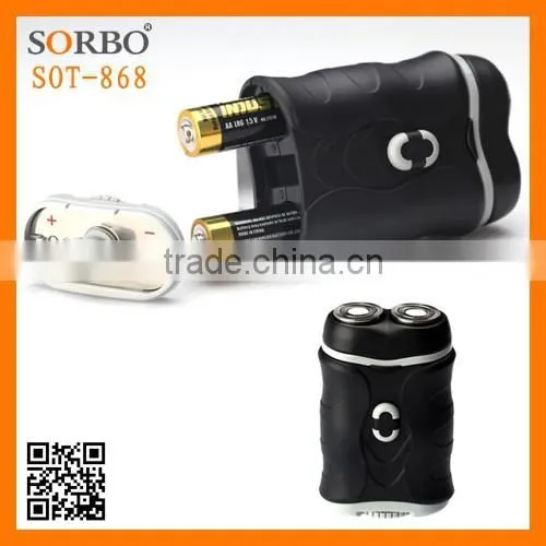 Portable Mini Shaver for Men With AA Battery photo-3