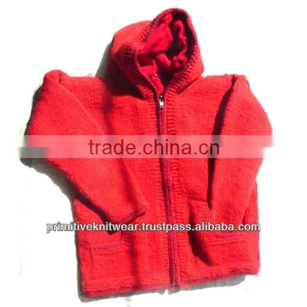 Hand Knitted Woolen Hoods for Winter