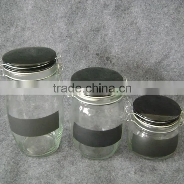 Airtight Glass Candy Jars With Glass Lid photo-3