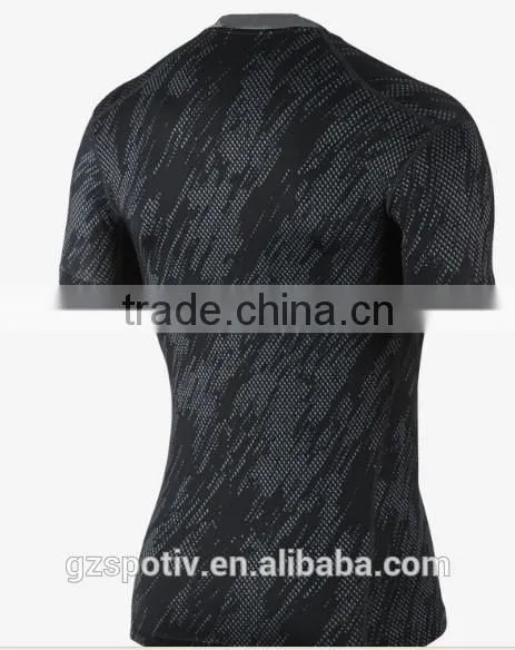 Custom Cheap Sublimated Spandex Compression Shirts for Men photo-2