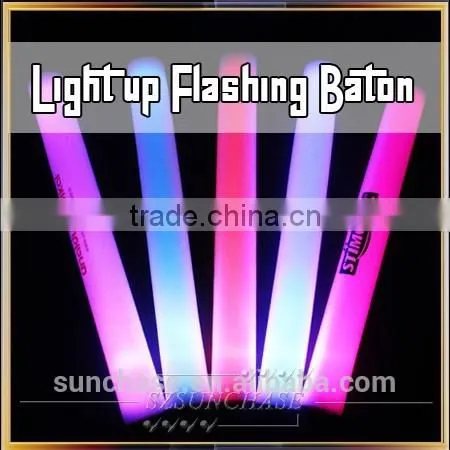 Hottest and Newest Colorful Glowing Led Flashing Blinking Baton photo-3