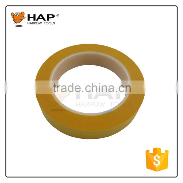Professional 19mm Yellow Masking Tape for Furniture Wood Construction