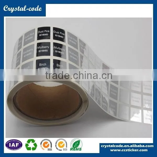 Full Color Water Resistant Adhesive Sticker Aluminum Foil Label photo-3