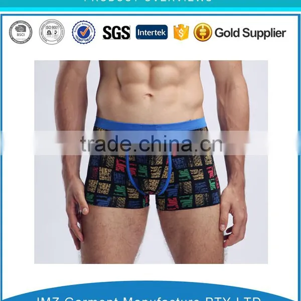 Custom High Quality Boxer Shorts Sexy Mens Underwear China Appeal Factory