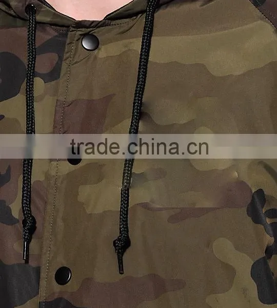 Coaches Jacket Hooded Windbreaker Jackets photo-3