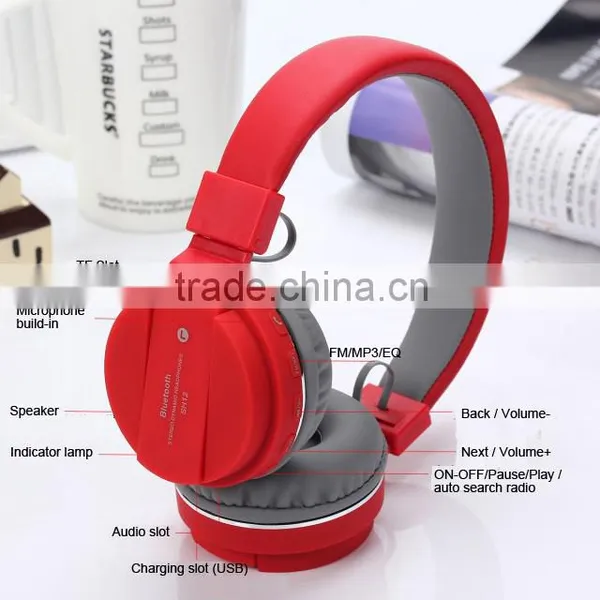 Wireless Bluetooth Headphones Stereo Earphone Headset For Mobile Phone photo-2