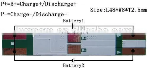 Electronic Manufacturer For Li-ion Battery Packs 7.4V Pcb Fabrication,pcb Manufacturer in China