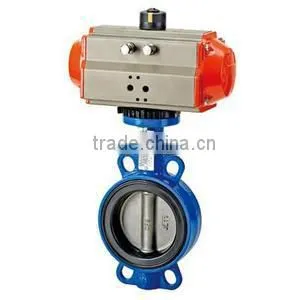 Butterfly Valves With Pneumatic Actuator photo-4