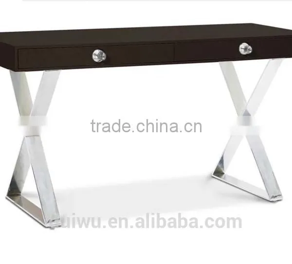Latest Modern Wooden Executive Office Desk Side Table Design photo-6