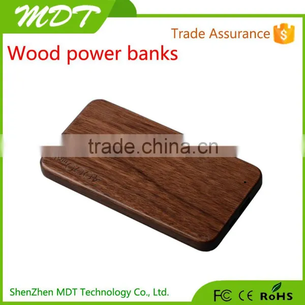 Universal Larger Capacity Wooden or Bamboo Portable Power Bank Station 200000 Mah photo-4
