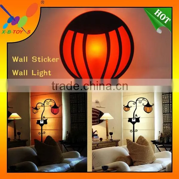 Cartoon DIY 3D Pumpkin Shape Home Modern Wall Lamp Good Quality Decoration Gift Light