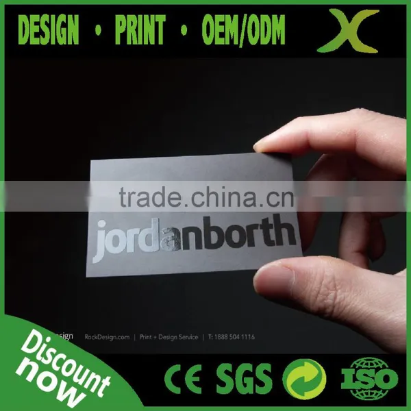 Free Design ~~!! Best Material UV Business Card/ PVC Card With UV Coating photo-3